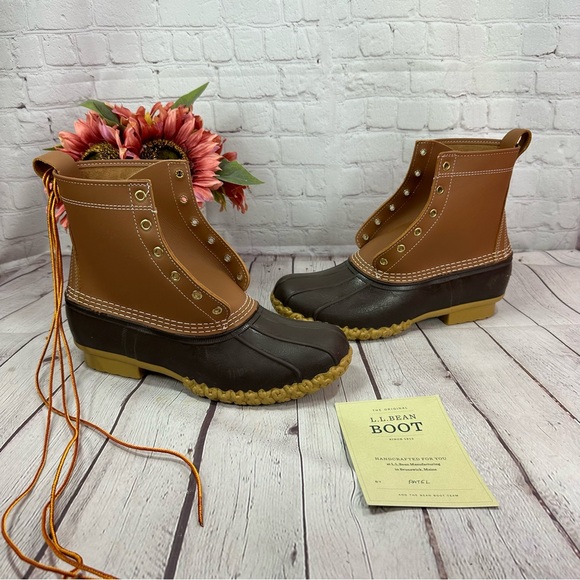 L.L. Bean Other - Men's L.L.Bean Bean 8" Duck Boots sz 10 outdoor gorpcore rain snow boots